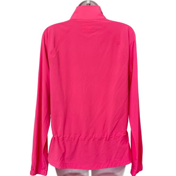 Lilly Pulitzer Luxletic Roxie Pink Islanna UPF 50+ Performance Jacket size S NEW - Picture 11 of 14